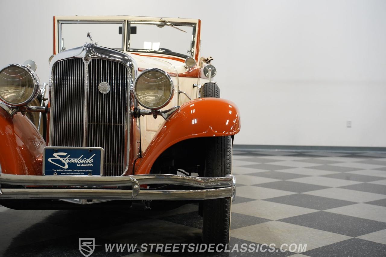 1932 Chrysler CI Rumble Seat Convertible