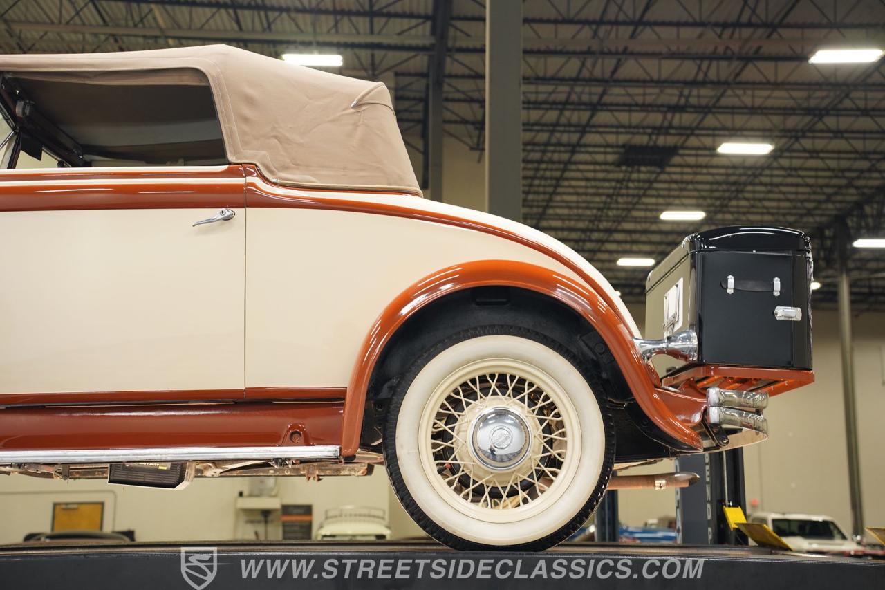 1932 Chrysler CI Rumble Seat Convertible