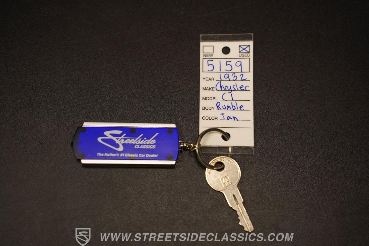 1932 Chrysler CI Rumble Seat Convertible