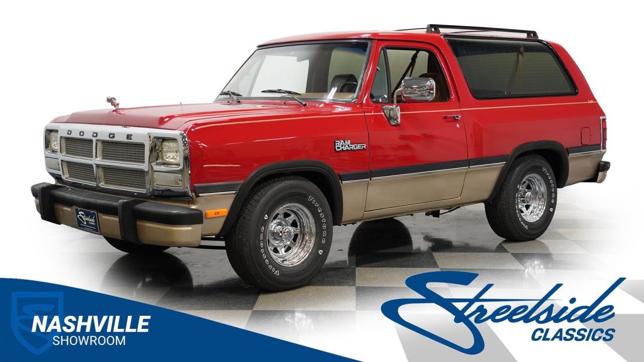 1991 Dodge Ramcharger LE