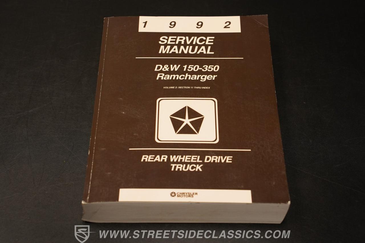 1991 Dodge Ramcharger LE