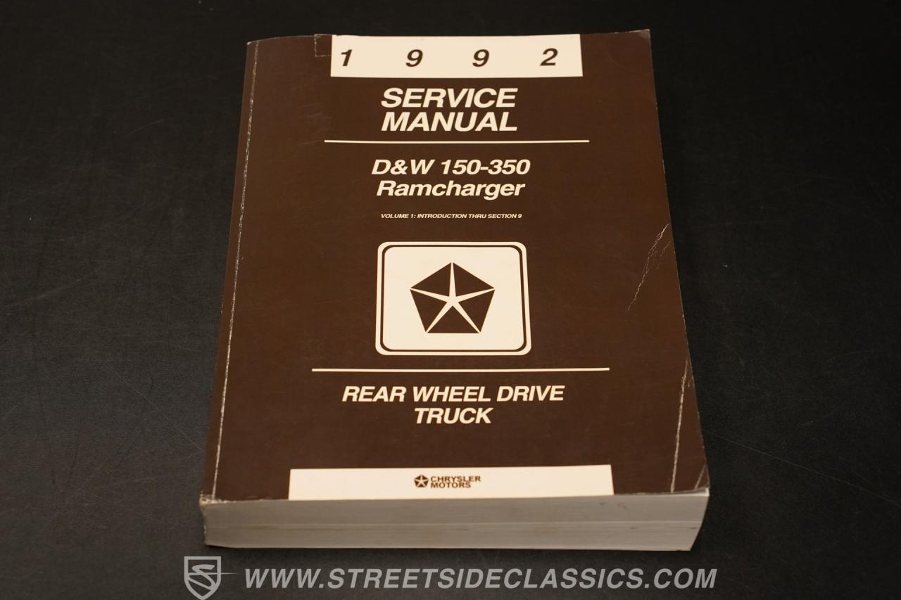 1991 Dodge Ramcharger LE