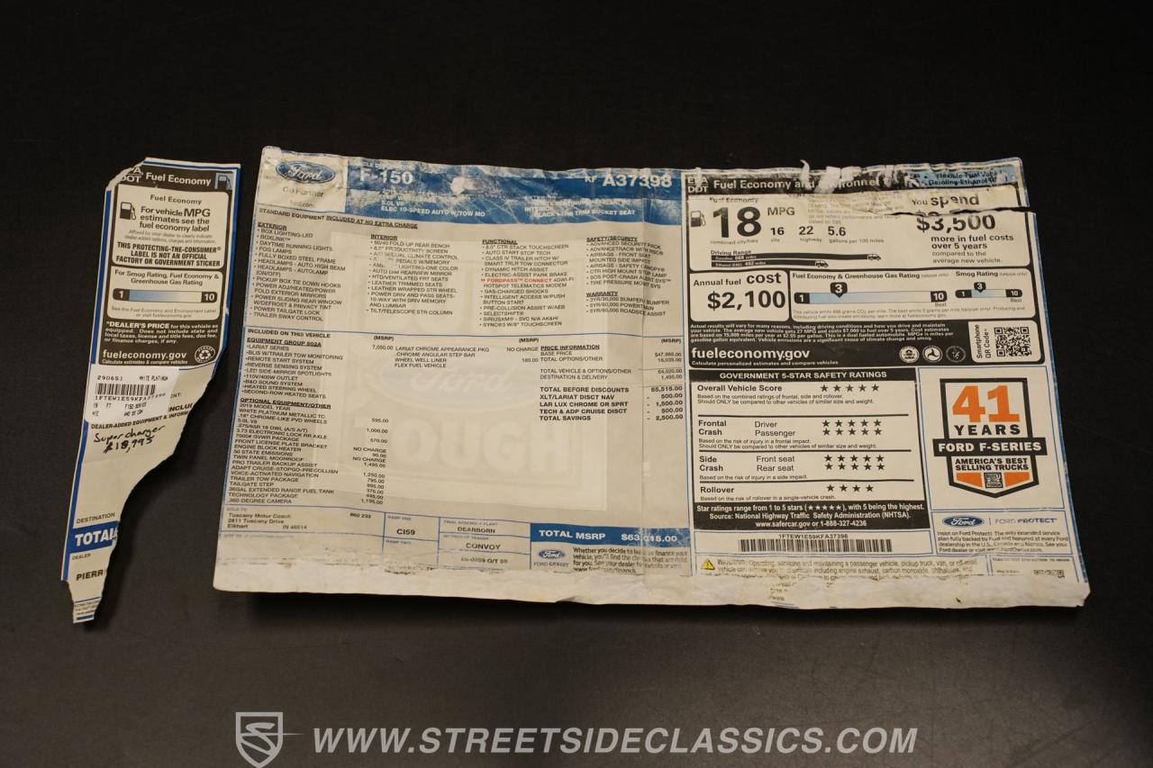 2019 Ford F-150 Lariat Harley Davidson Edition