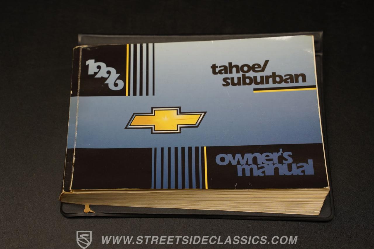 1996 Chevrolet Tahoe Z71 4X4