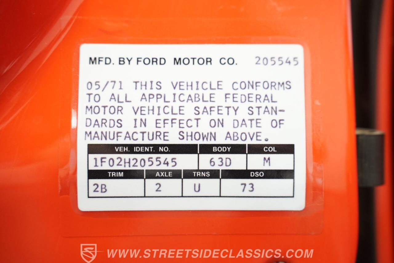 1971 Ford Mustang Mach 1 Tribute