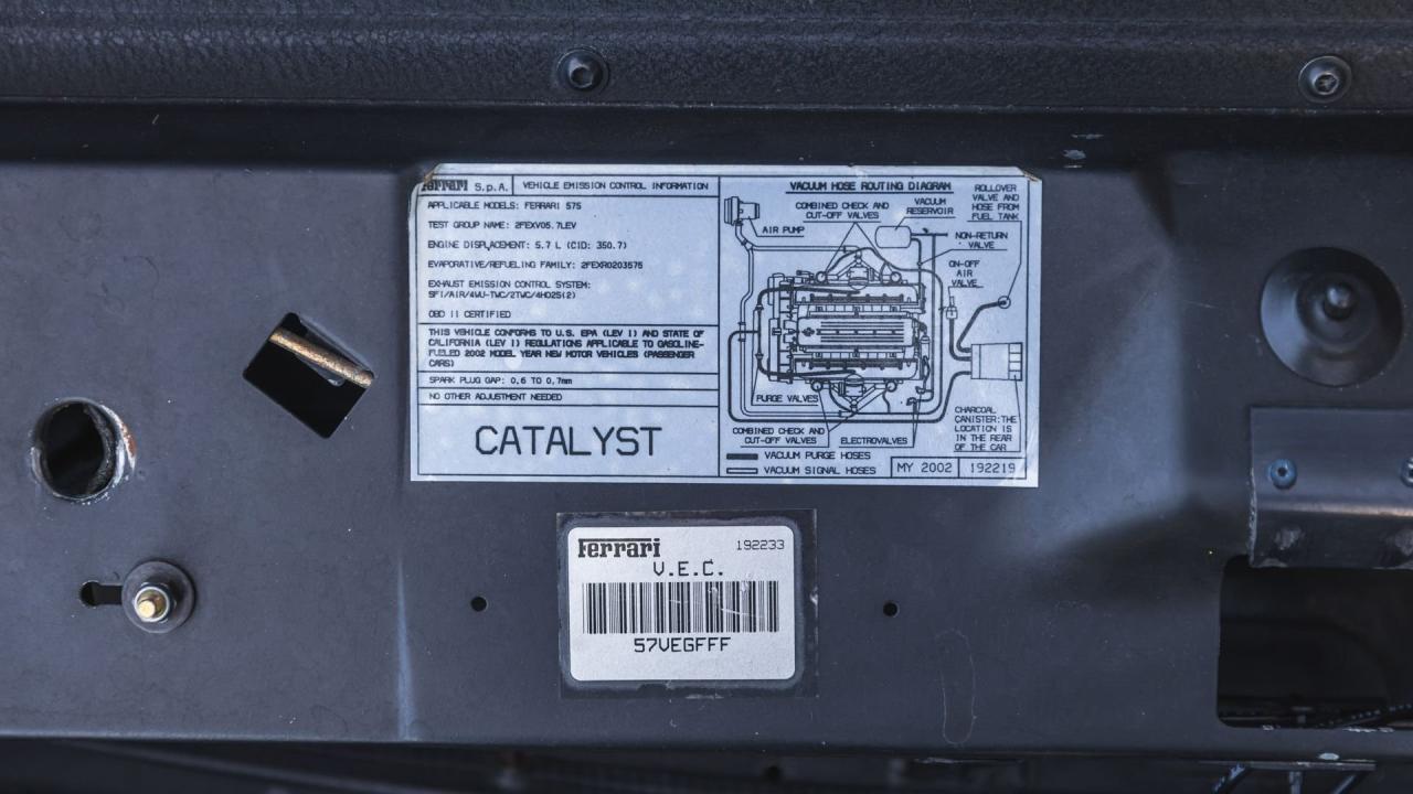 2002 Ferrari 575M Maranello