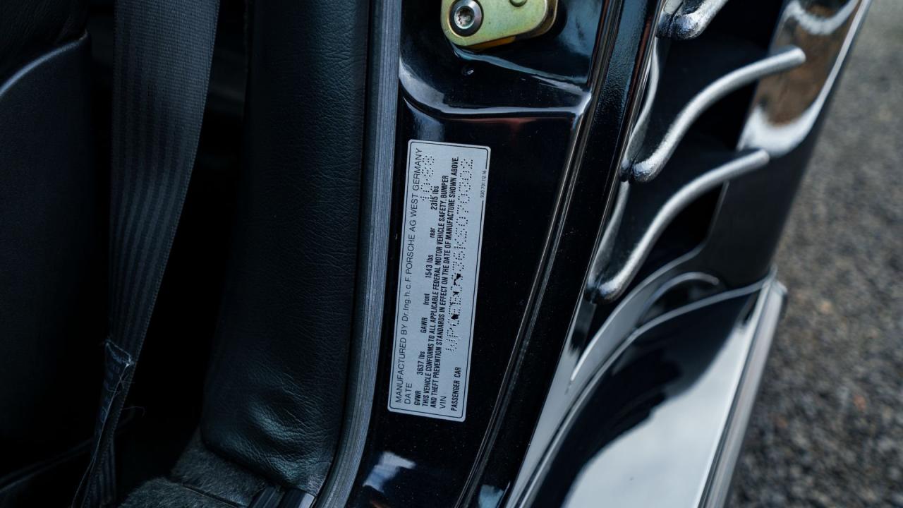 1989 Porsche 911 Turbo Slantnose Cabriolet