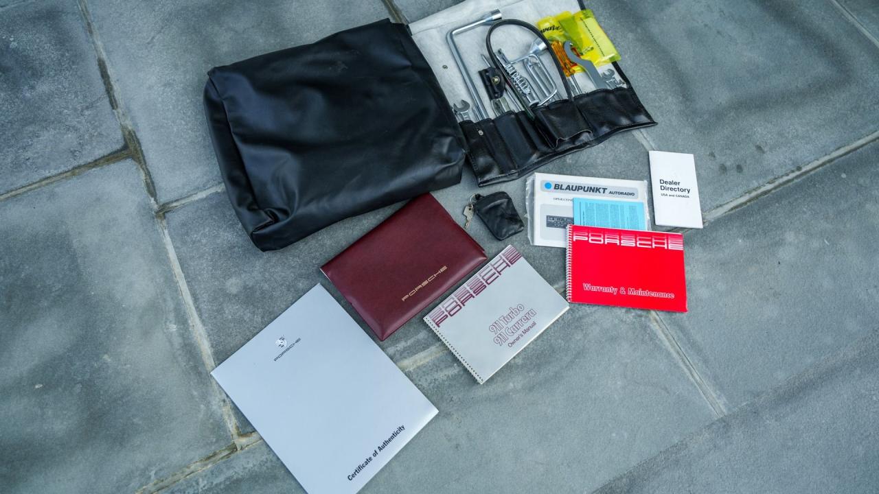 1989 Porsche 911 Turbo Slantnose Cabriolet