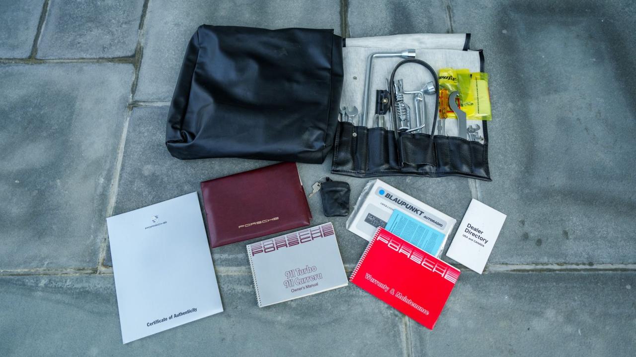 1989 Porsche 911 Turbo Slantnose Cabriolet