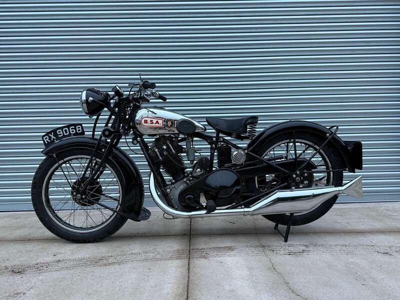 1931 BSA S31-10 DE LUXE SLOPER