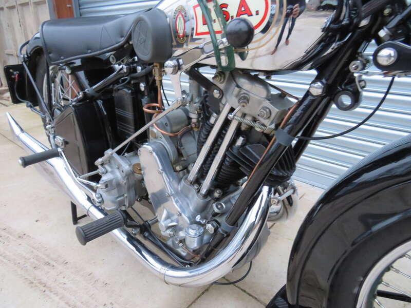 1931 BSA S31-10 DE LUXE SLOPER