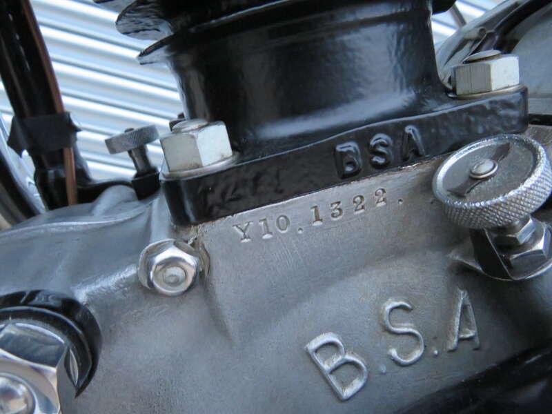 1931 BSA S31-10 DE LUXE SLOPER