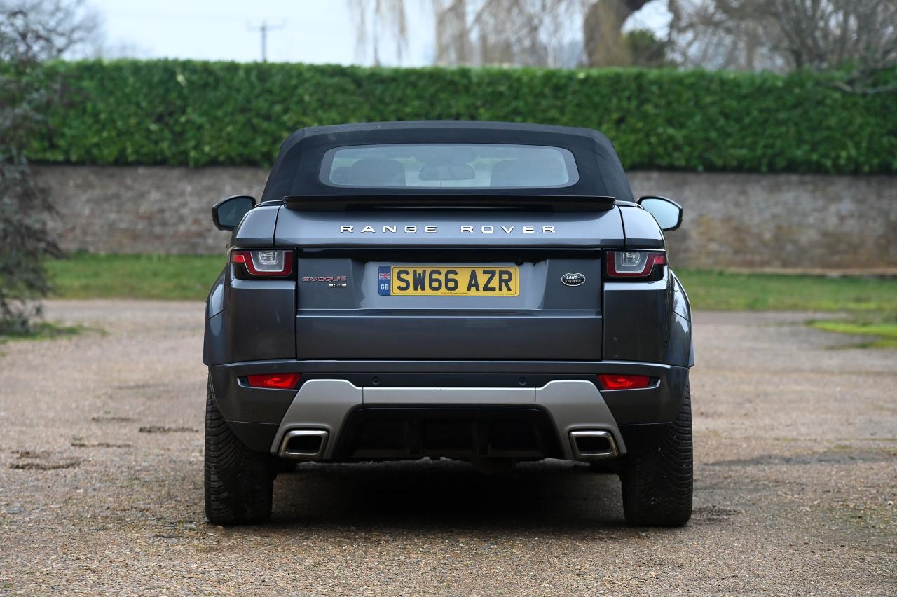 2016 Range Rover Evoque HSE TD Convertible