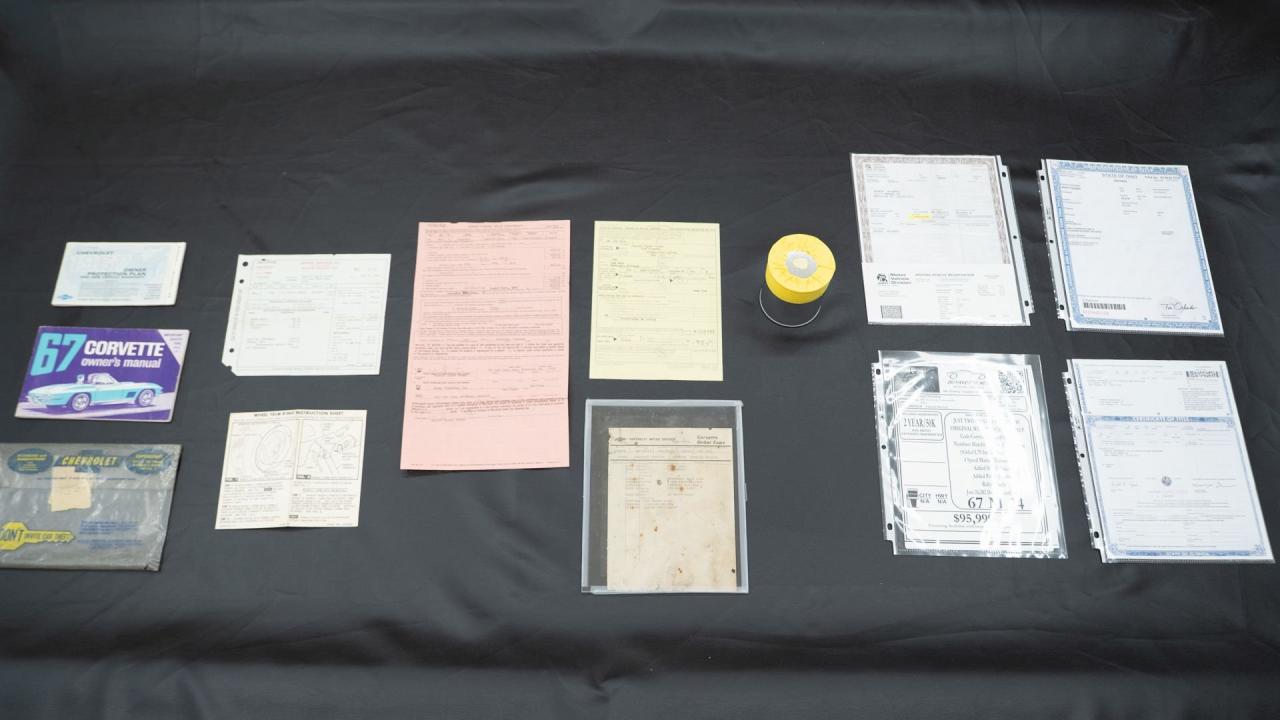 1967 Chevrolet Corvette Sting Ray 327/300 Convertible