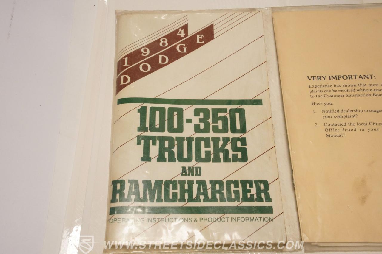 1984 Dodge Ram D150 Prospector