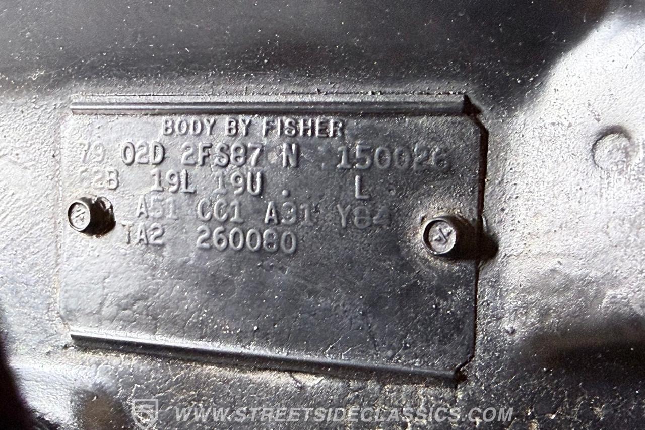 1979 Pontiac Firebird Trans Am SE WS6