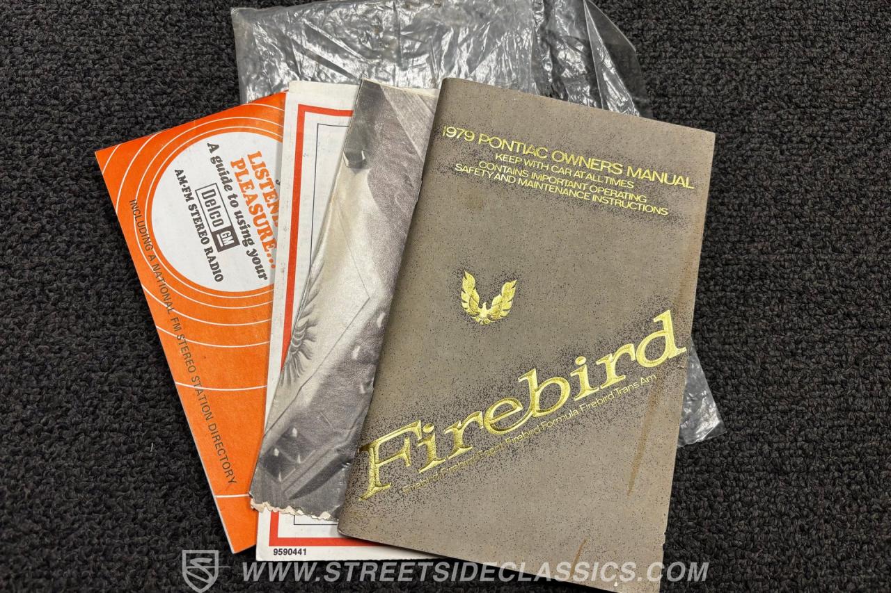 1979 Pontiac Firebird Trans Am SE WS6