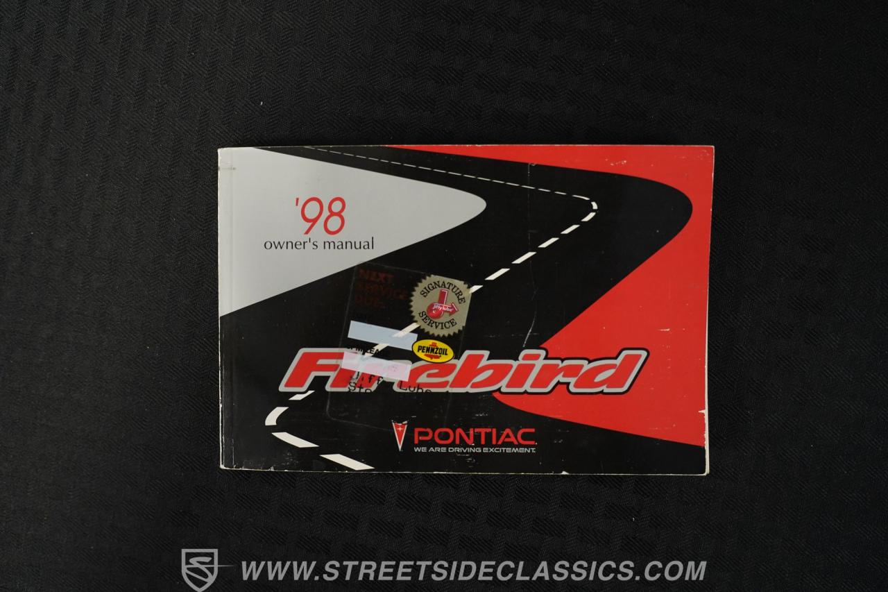 1998 Pontiac Firebird Trans Am WS6