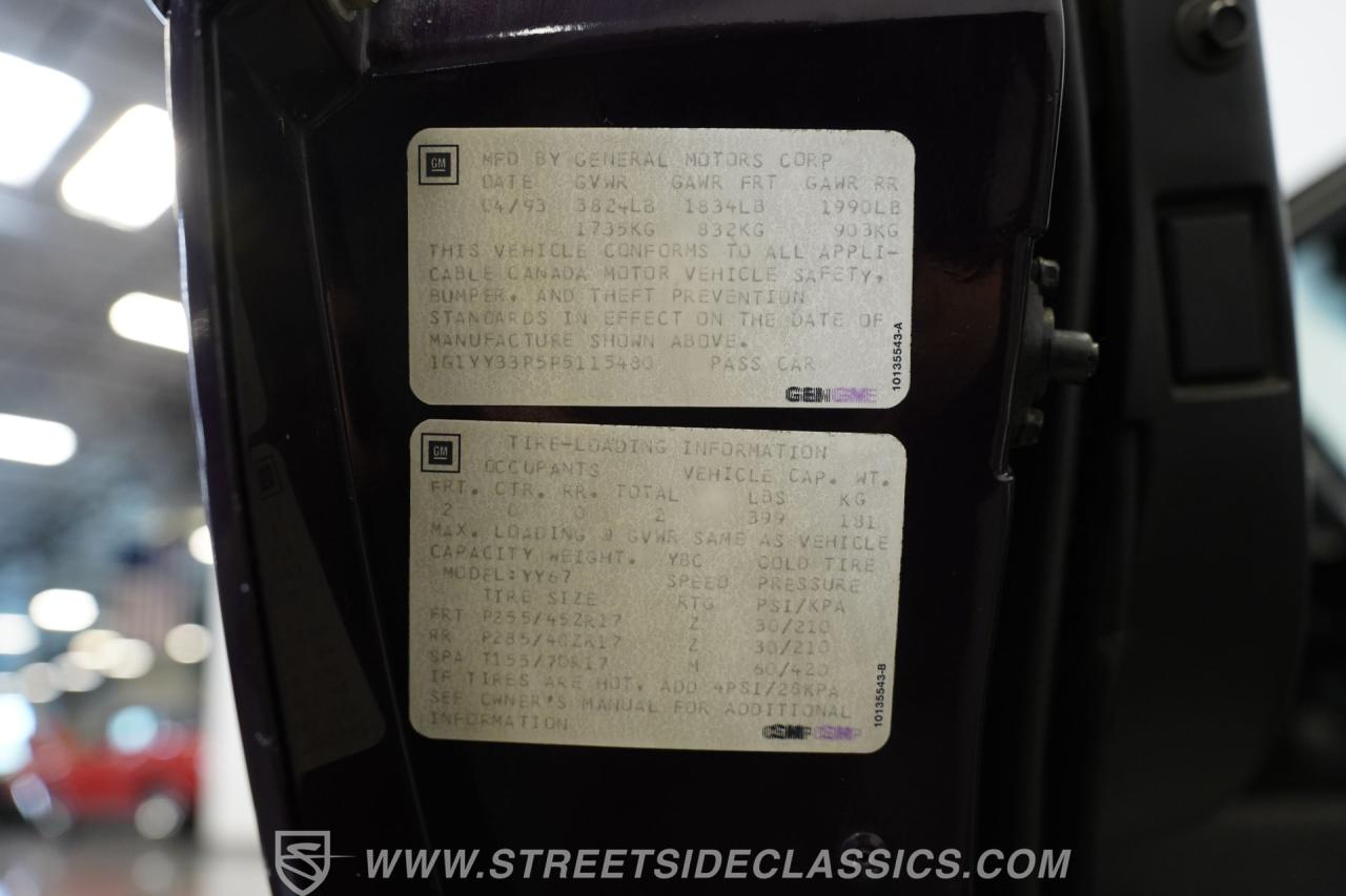 1993 Chevrolet Corvette Convertible