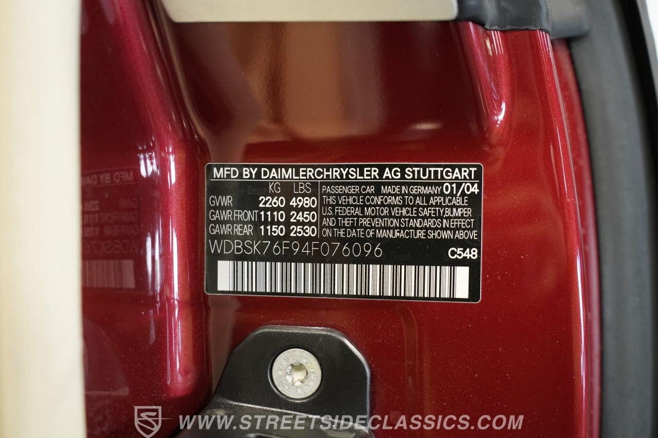 2004 Mercedes - Benz SL600