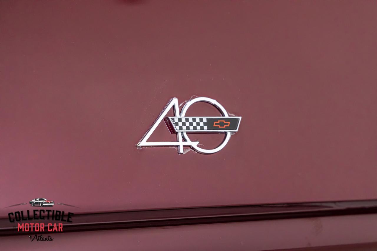 1993 Chevrolet Corvette 40TH ANNIVERSARY