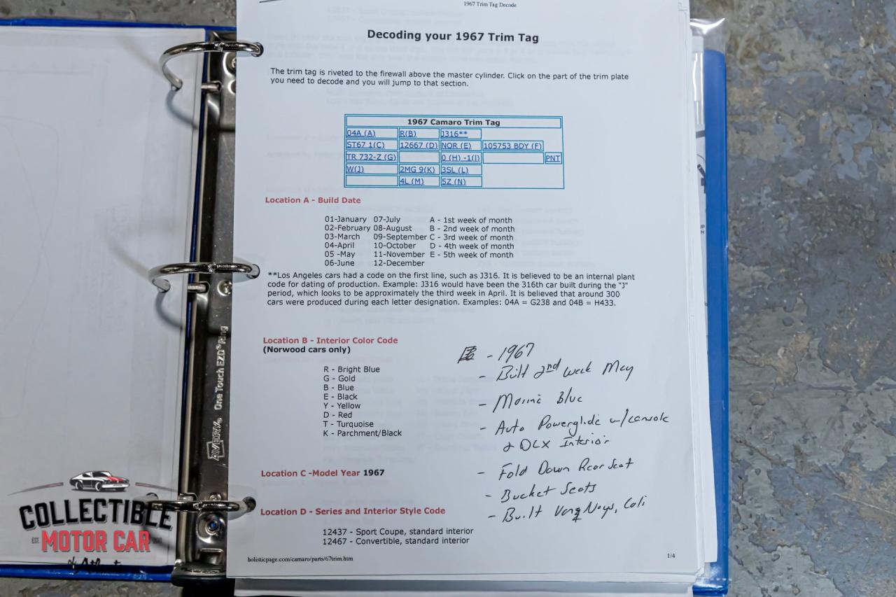 1967 Chevrolet Camaro RS/SS Pro-Touring