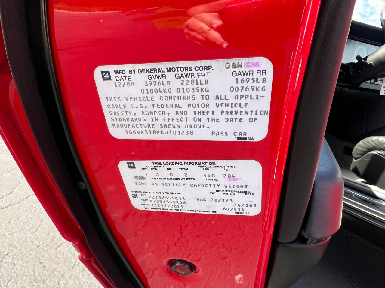 1989 Cadillac Allante