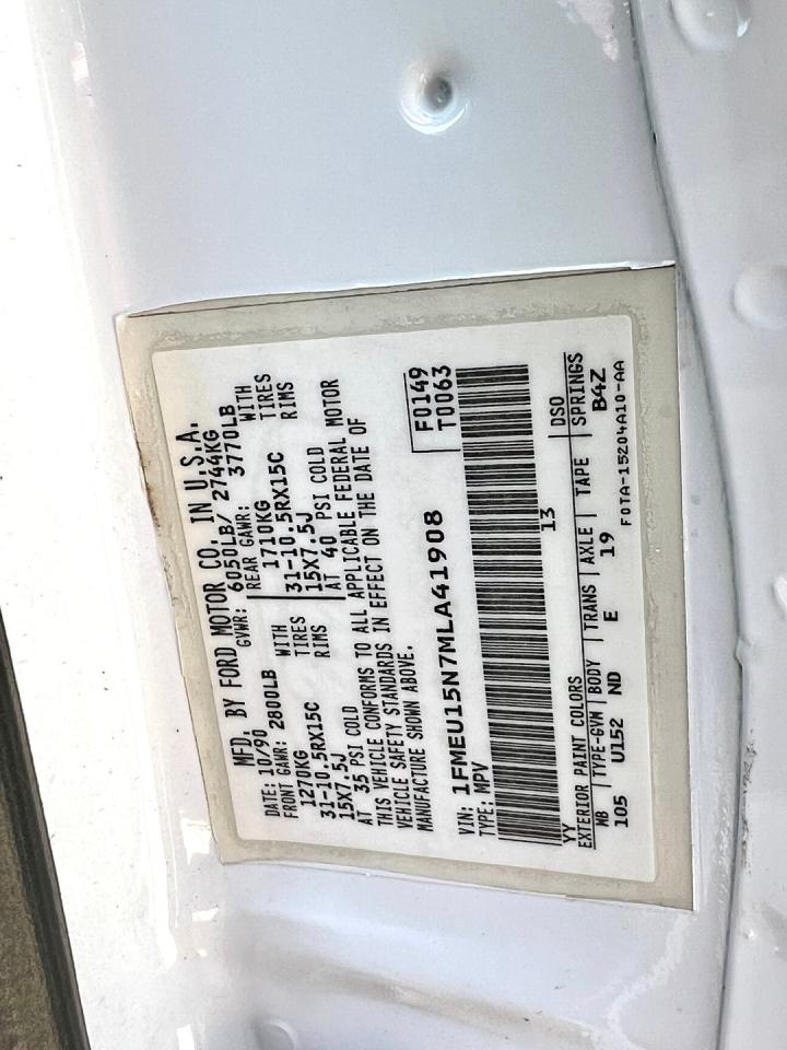 1991 Ford Bronco XLT