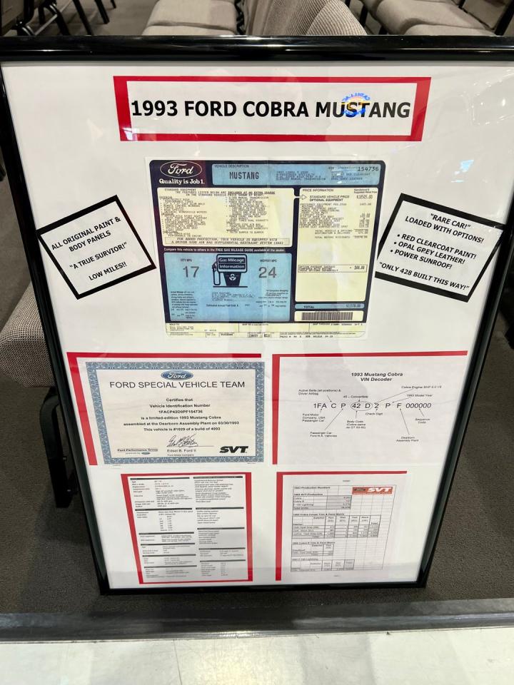 1993 Ford Mustang Cobra