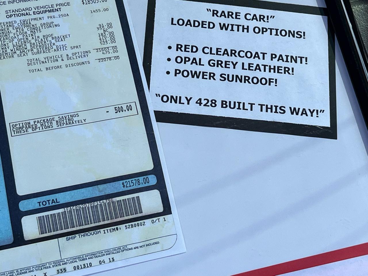 1993 Ford Mustang Cobra