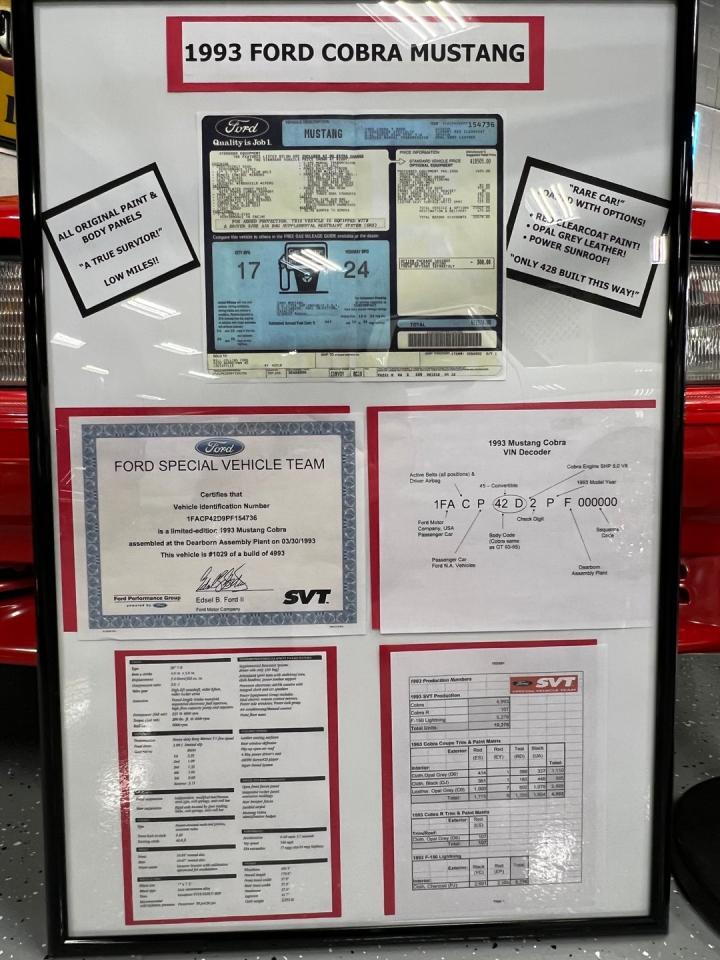 1993 Ford Mustang Cobra