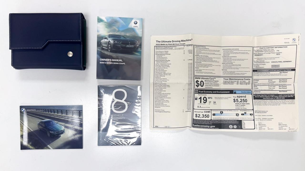 2022 BMW ALPINA B8 Gran Coupe