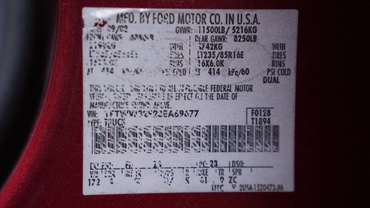 2003 Ford F-350  Super Duty XLT Dually