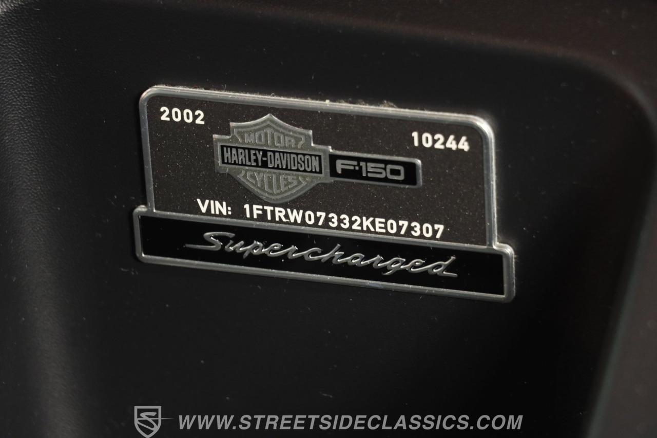 2002 Ford F-150 Supercharged Harley Davidson