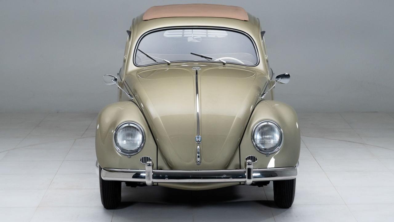 1955 Volkswagen Beetle De Luxe Sunroof Sedan