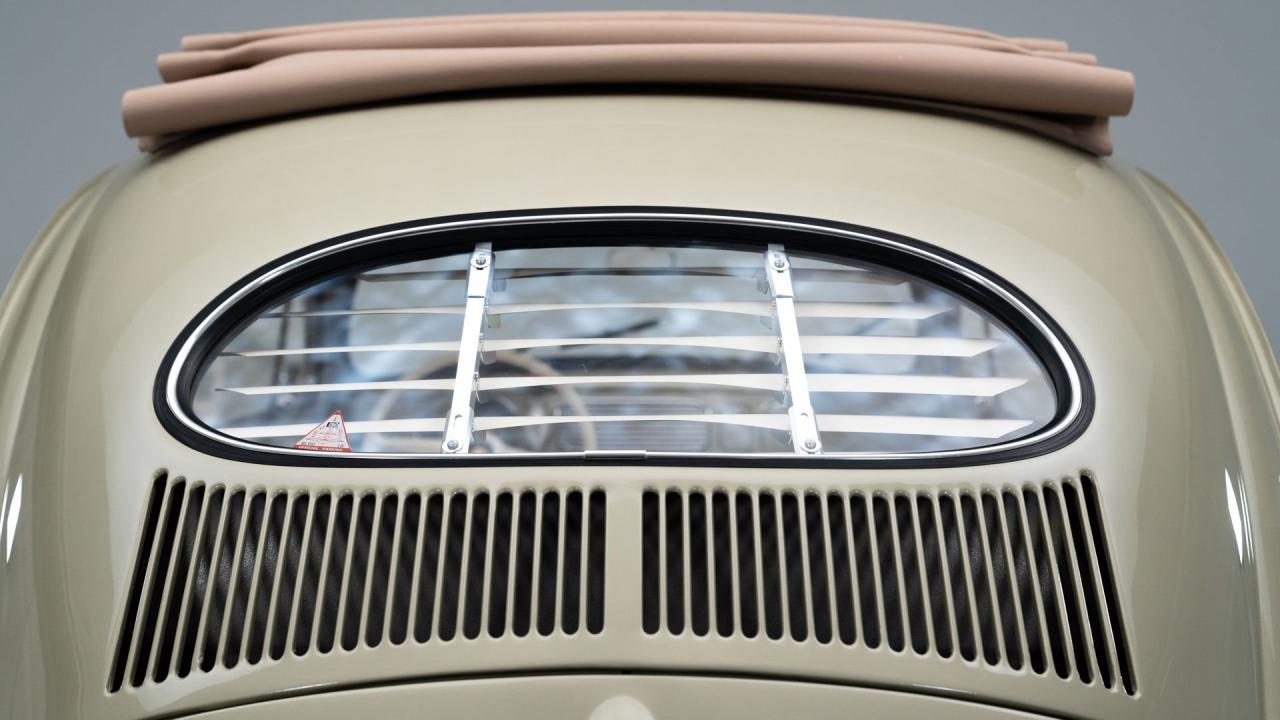 1955 Volkswagen Beetle De Luxe Sunroof Sedan