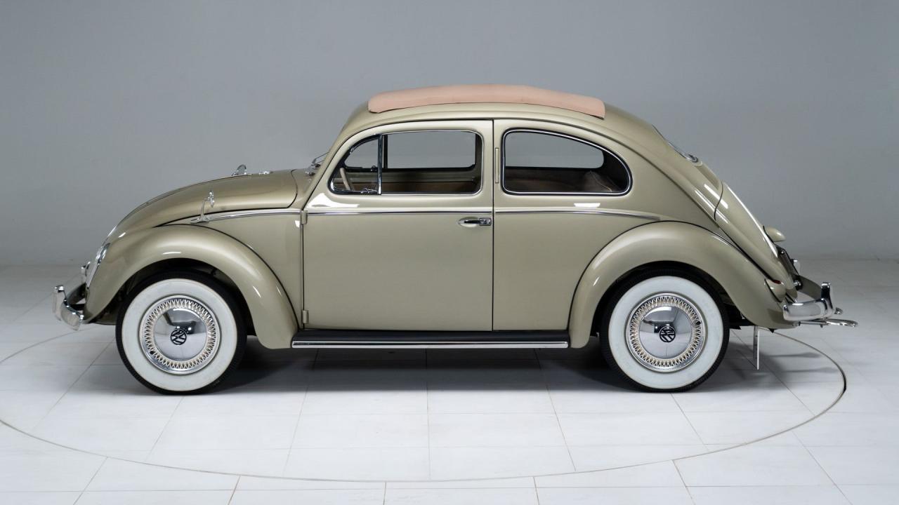 1955 Volkswagen Beetle De Luxe Sunroof Sedan