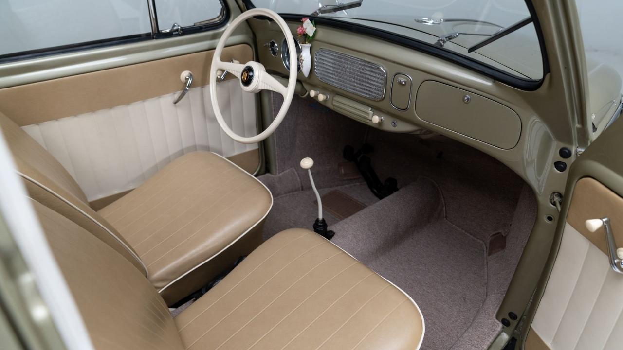 1955 Volkswagen Beetle De Luxe Sunroof Sedan