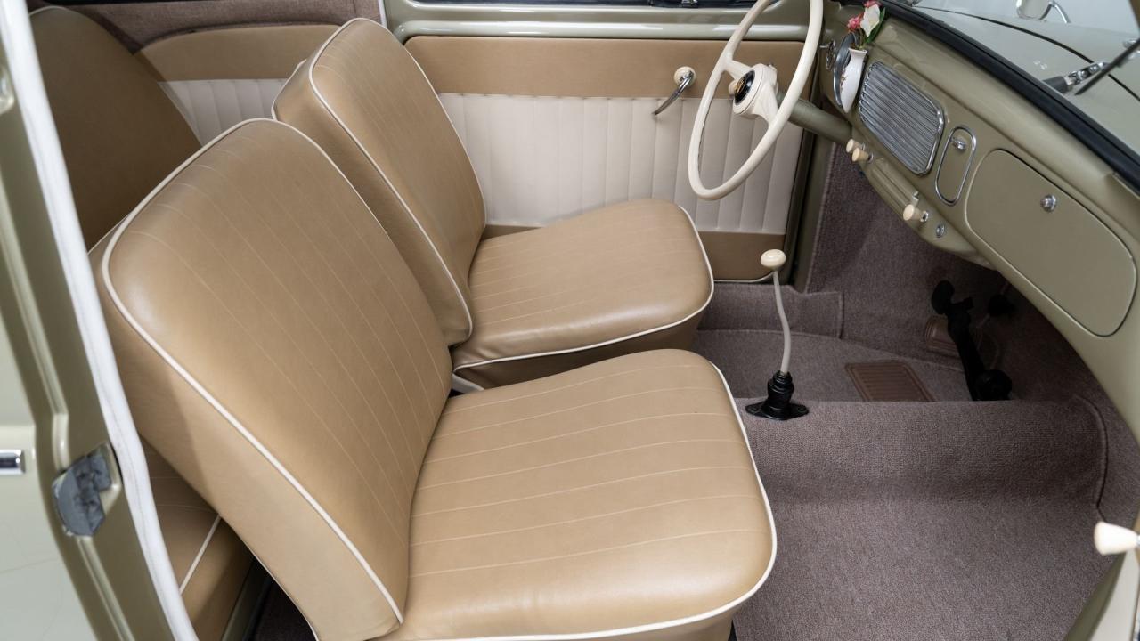 1955 Volkswagen Beetle De Luxe Sunroof Sedan