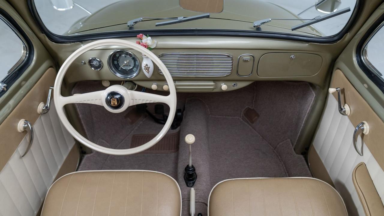 1955 Volkswagen Beetle De Luxe Sunroof Sedan