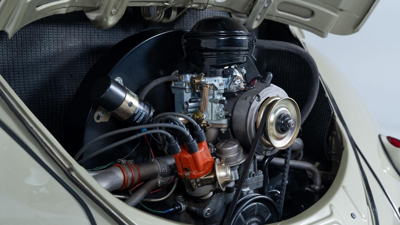 1955 Volkswagen Beetle De Luxe Sunroof Sedan