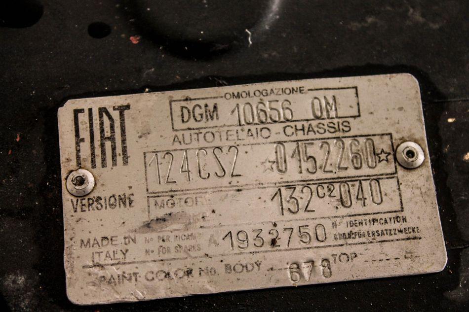 1979 Fiat 124 Spider