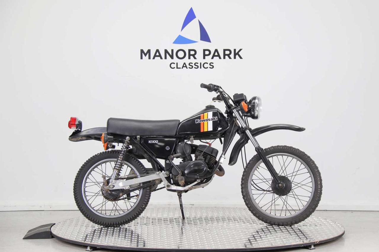 1986 Kawasaki KE100 B4