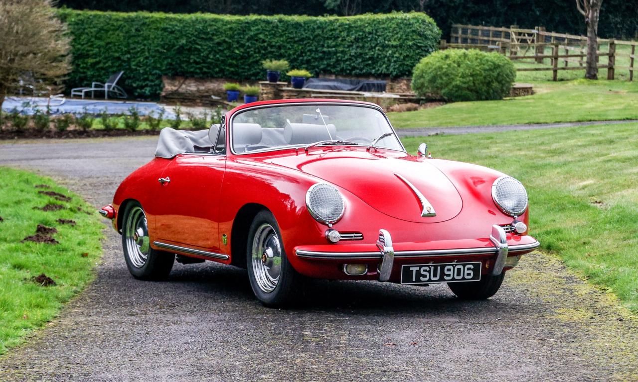1961 Porsche 356B T5 1600 Super Cabriolet Coachwork by Reutter