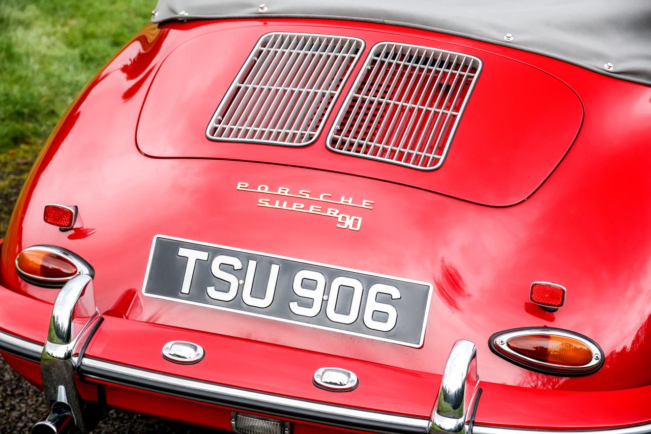 1961 Porsche 356B T5 1600 Super Cabriolet Coachwork by Reutter