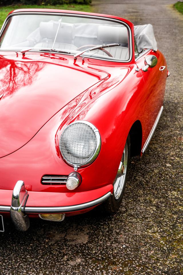 1961 Porsche 356B T5 1600 Super Cabriolet Coachwork by Reutter