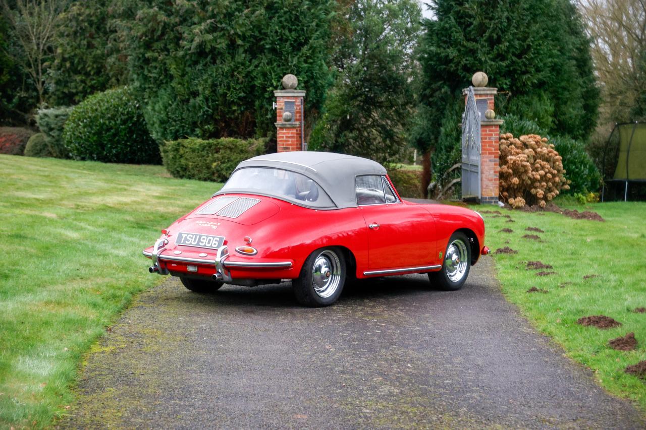 1961 Porsche 356B T5 1600 Super Cabriolet Coachwork by Reutter