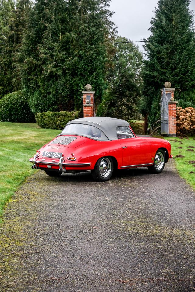 1961 Porsche 356B T5 1600 Super Cabriolet Coachwork by Reutter