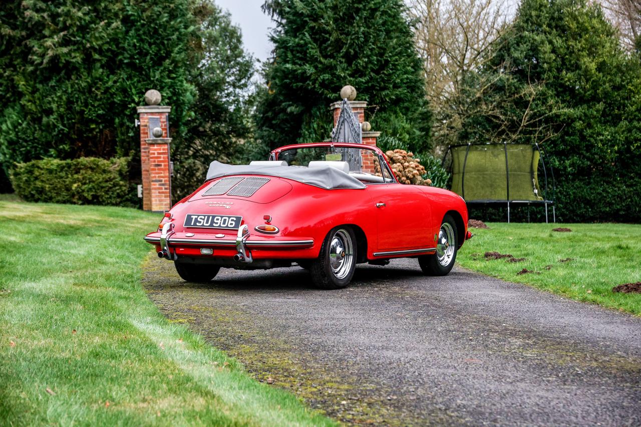1961 Porsche 356B T5 1600 Super Cabriolet Coachwork by Reutter