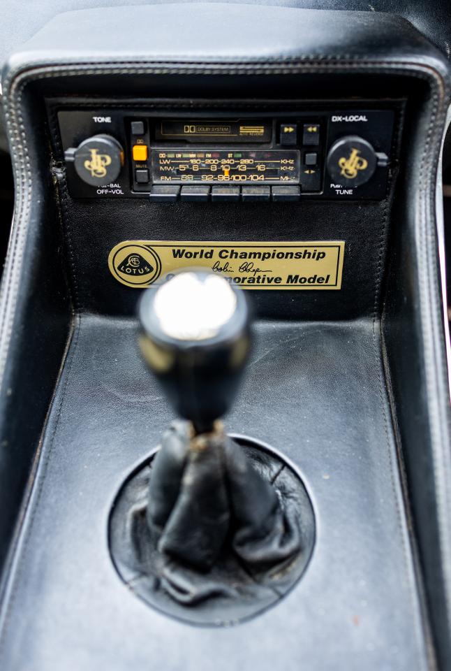 1979 Lotus Esprit S2 JPS Commemorative Edition